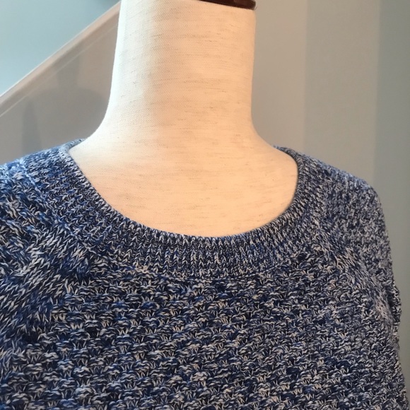 GAP FOR GOOD Women’s Light Blue Marled Knit Pullover Sweater Small - Picture 5 of 10